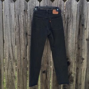 Levi Wedgie Jeans - Black